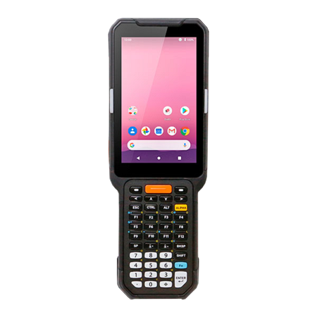 Терминал сбора данных PointMobile PM451, 44 клавиши (Android 11, функциональная-цифровая клавиатура, 2D дальнего действия - EX30, Bluetooth, Wi-Fi, NFC, GPS, LTE)