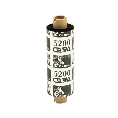 Красящая лента (Риббон) Zebra 3200 Wax/Resin Premium (84mm x 74m, wax/resin, втулка 0,5